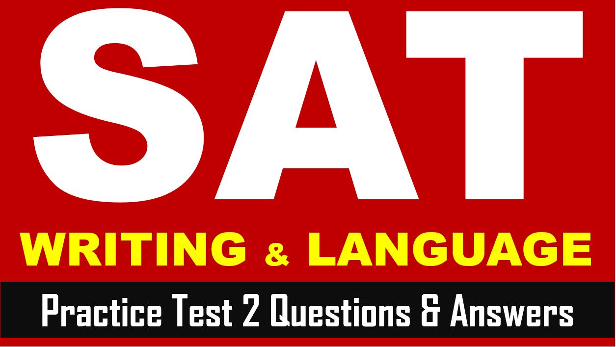 SAT 2023 Writing Section Practice Test 2 With Answer Keys AMBIPi